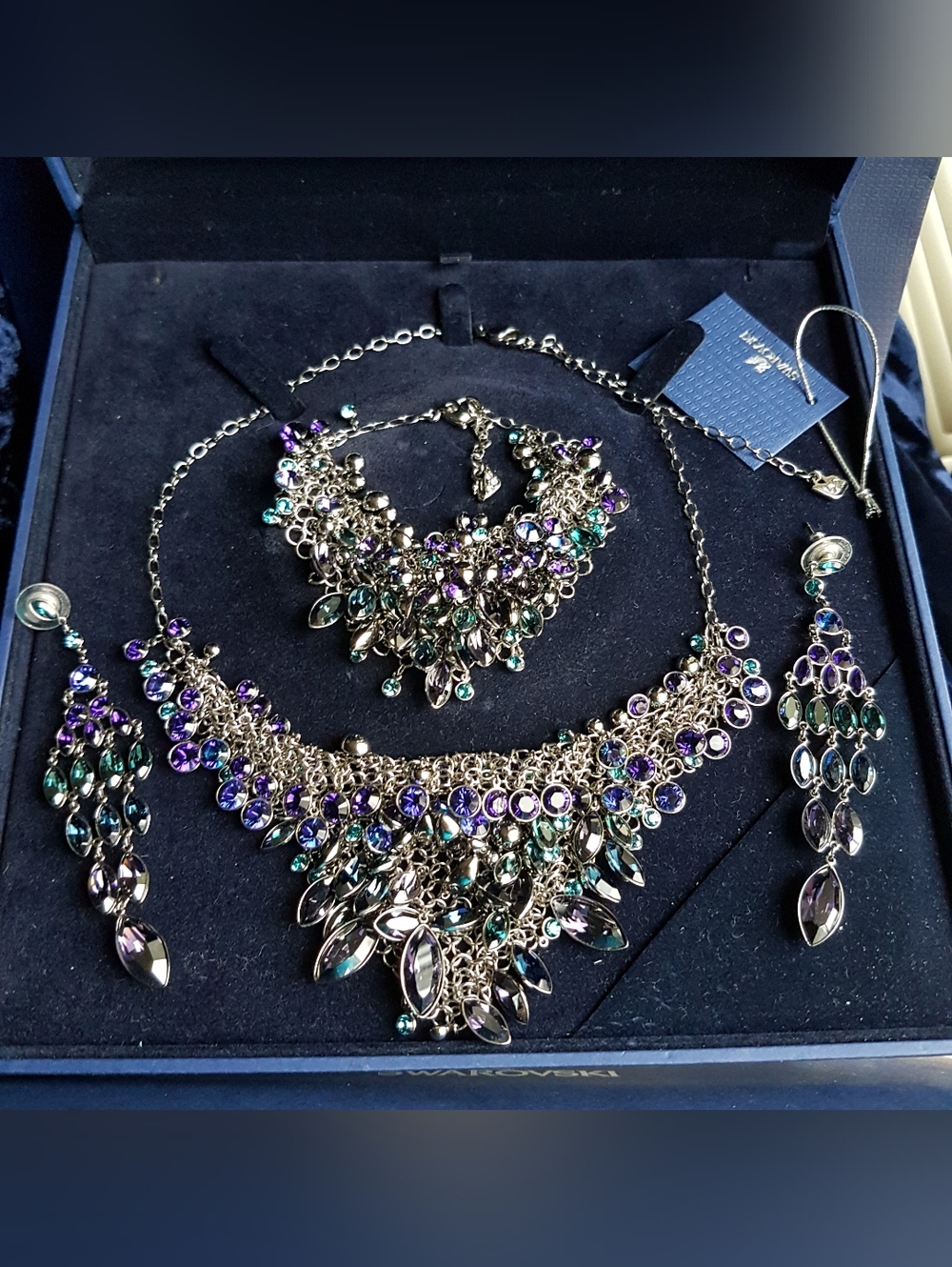 AUTHENTIC Swarovski Panache Statement Bracelet Vintage RARE - Picture 10 of 14